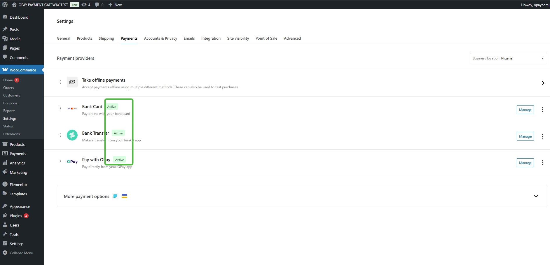 OPay Enable Payments
